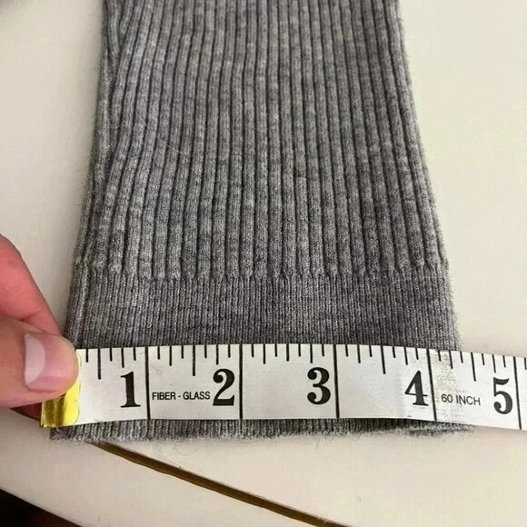 🌟OKAKIE  ribbed cropped leggings L - Picture 6 of 11